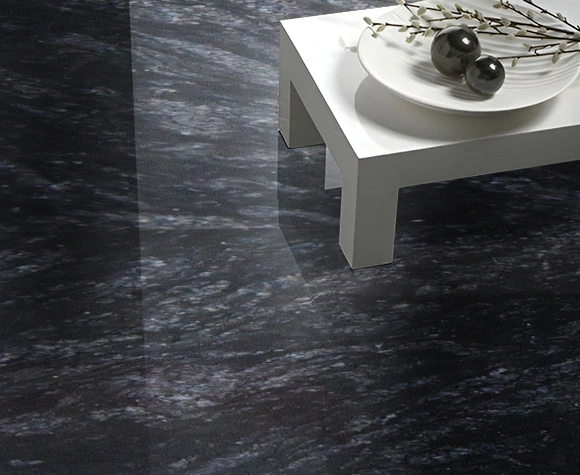 black markino granite flooring polished surface