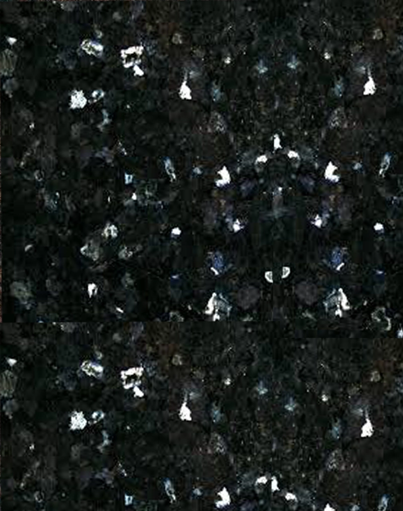 Black Pearl granite with smooth polished finish and rich texture